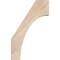 Ekena Millwork 3 1/2"W x 14"D x 22"H Westlake Smooth Knee Brace, Douglas Fir BRC04X14X22WTL00SDF - alternate 4